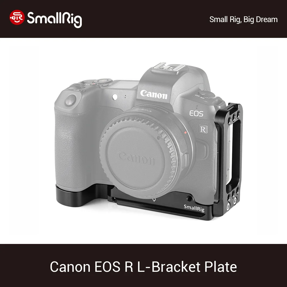 SmallRig L кронштейн пластина для Canon EOS R боковая + опорная Quick Release Dslr камера Монтажная