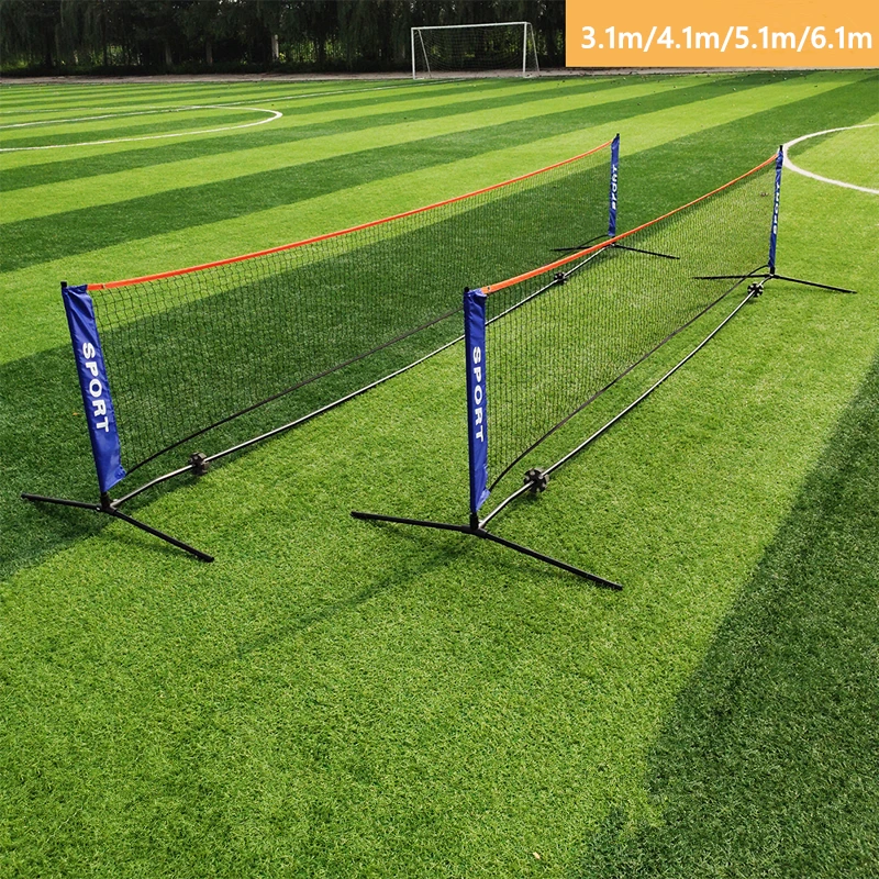 Профессиональная тренировочная сетка для бадминтона портативная стандартных