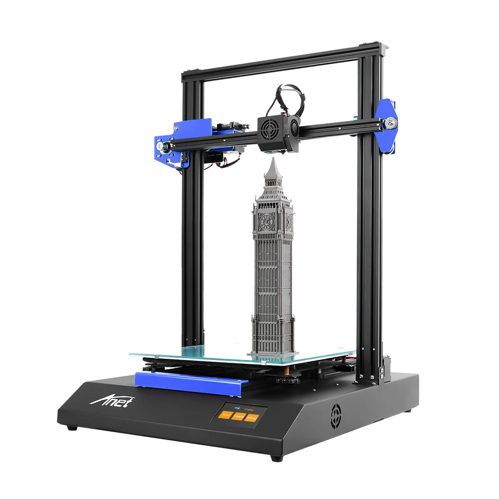 Anet ET4/ET5X 3D-принтеры комплект impressora 3D металлический Друкер бренд Mean Well