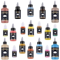 airbrush acrylic paint pigment ink for clothes professional model coloring diy shoe art single 1100ml bottle