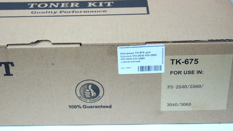 Картридж TK-675 для Kyocera KM-2540 KM-2560 KM-3040 KM-3060 совместимый | Компьютеры и офис