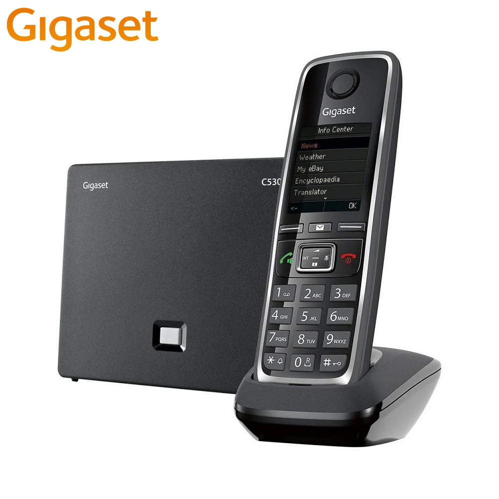 VoIP(SIP) телефон Gigaset C530A IP RUS Black|Телефоны| |