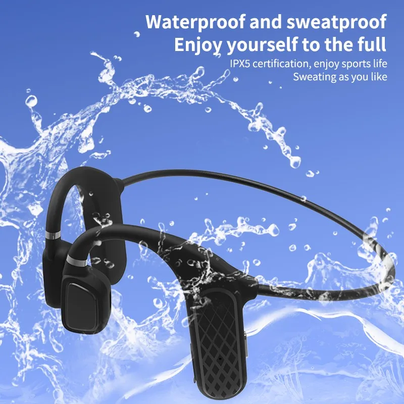 Наушники с костной проводимостью MD04 Bluetooth 5 0 беспроводная гарнитура Tws наушники