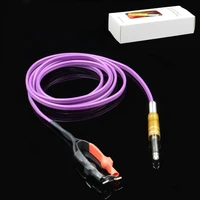 professional tattoo clip cord cable 1 8m cord wire hook line 4 colors silicone cable clip cord tattoo for tattoo machine gun