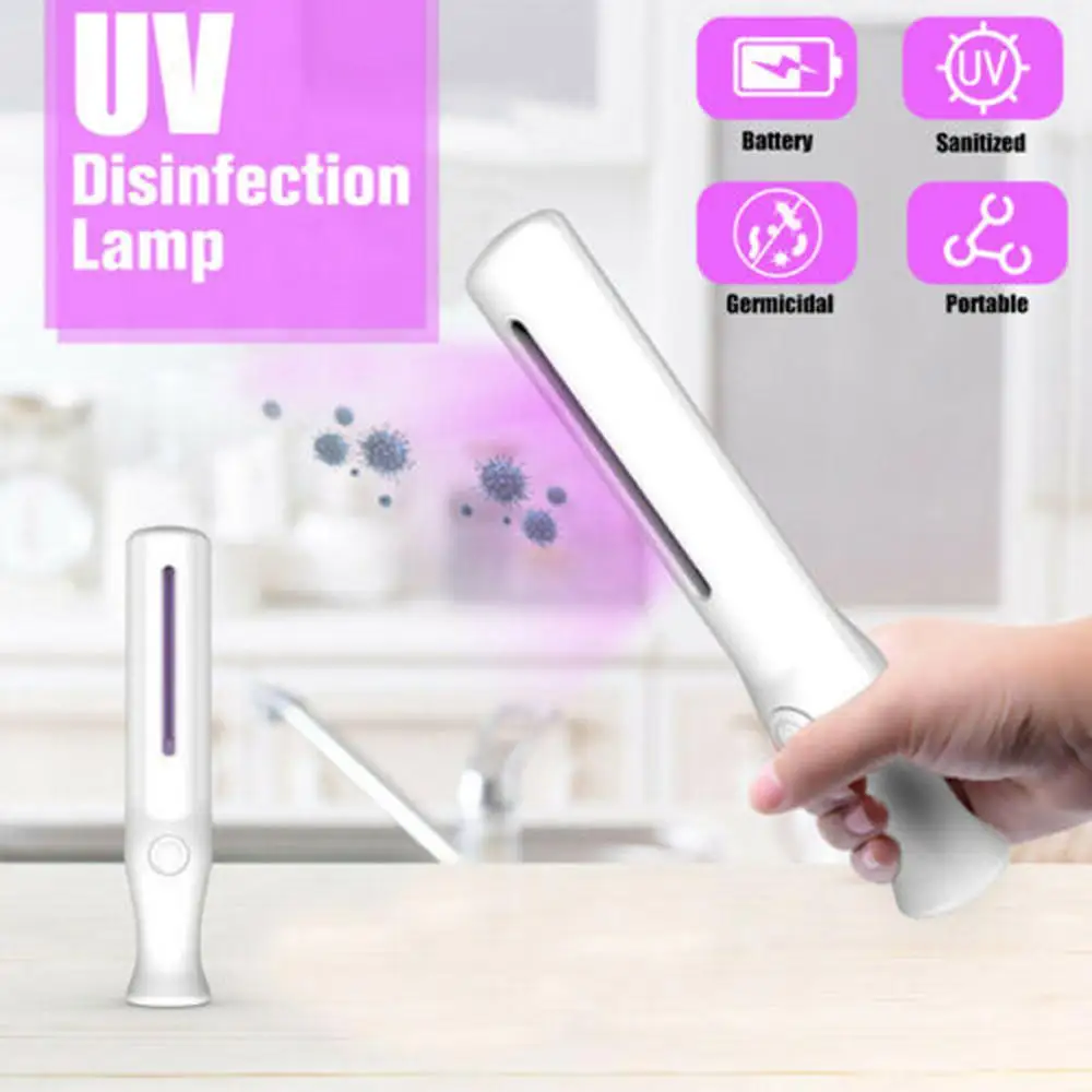 

Portable Ultraviolet UV Sterilizer Light Sterilization Lamp Disinfection Bactericidal Lamp Sterilizer Mites Lights Outdoor
