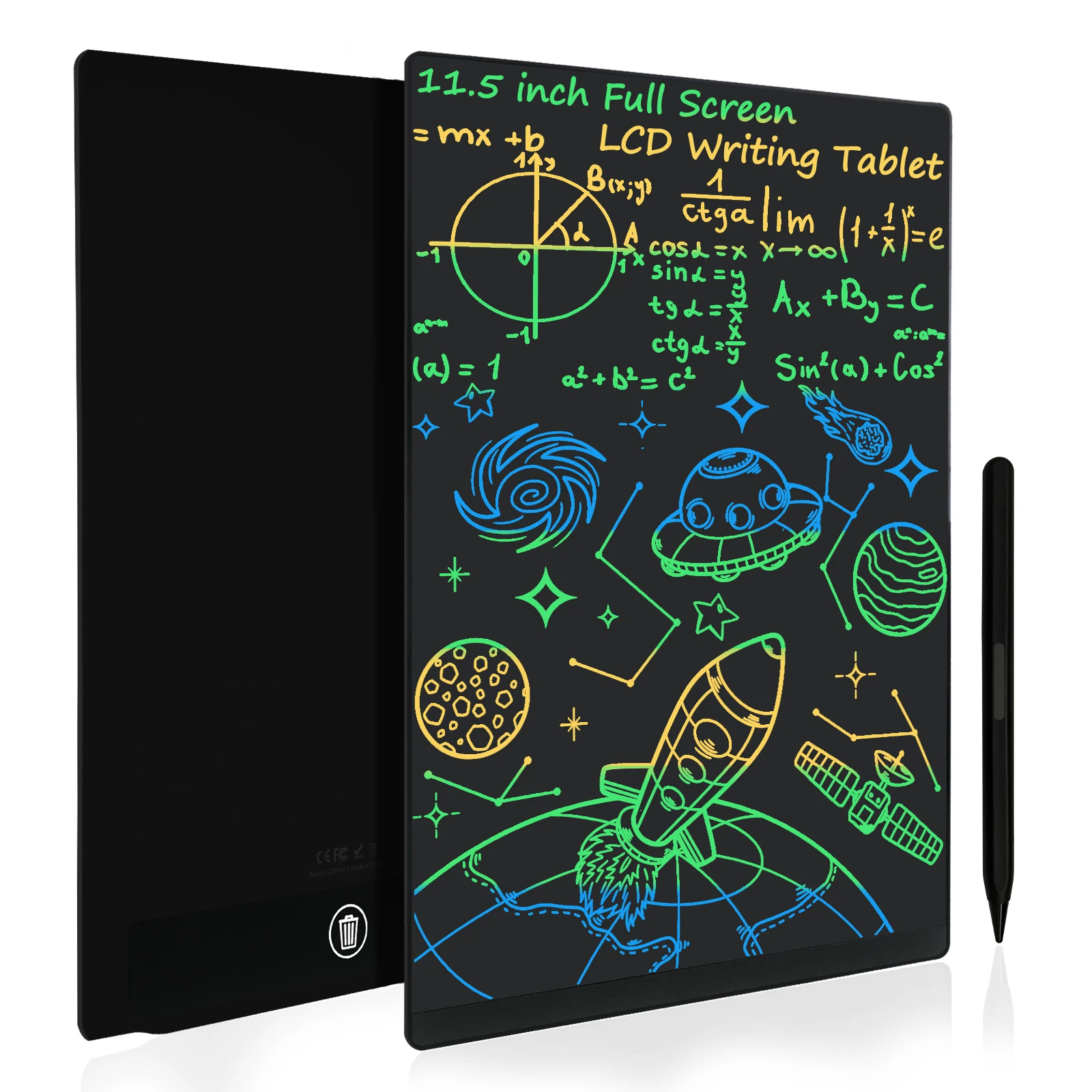 

6.5/9.5/11.5Inch Full Screen LCD Writing Tablet Graphic Drawing Doodle Graffiti Board Electronic Toys&Gifts For Kids & Adults