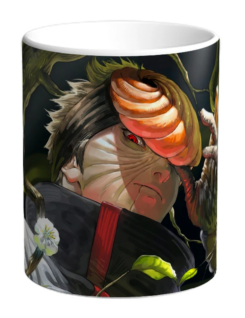 Кружка аниме &quotОбито. Тоби. Наруто. Учиха ( Наруто персонажи)&quot | Дом и сад