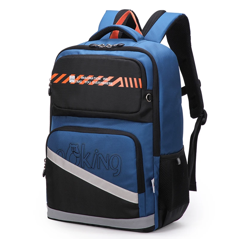 Школьные рюкзаки для детей младшего возраста, школьные сумки высокого качества, водонепроницаемые школьные сумки большой вместимости для ...