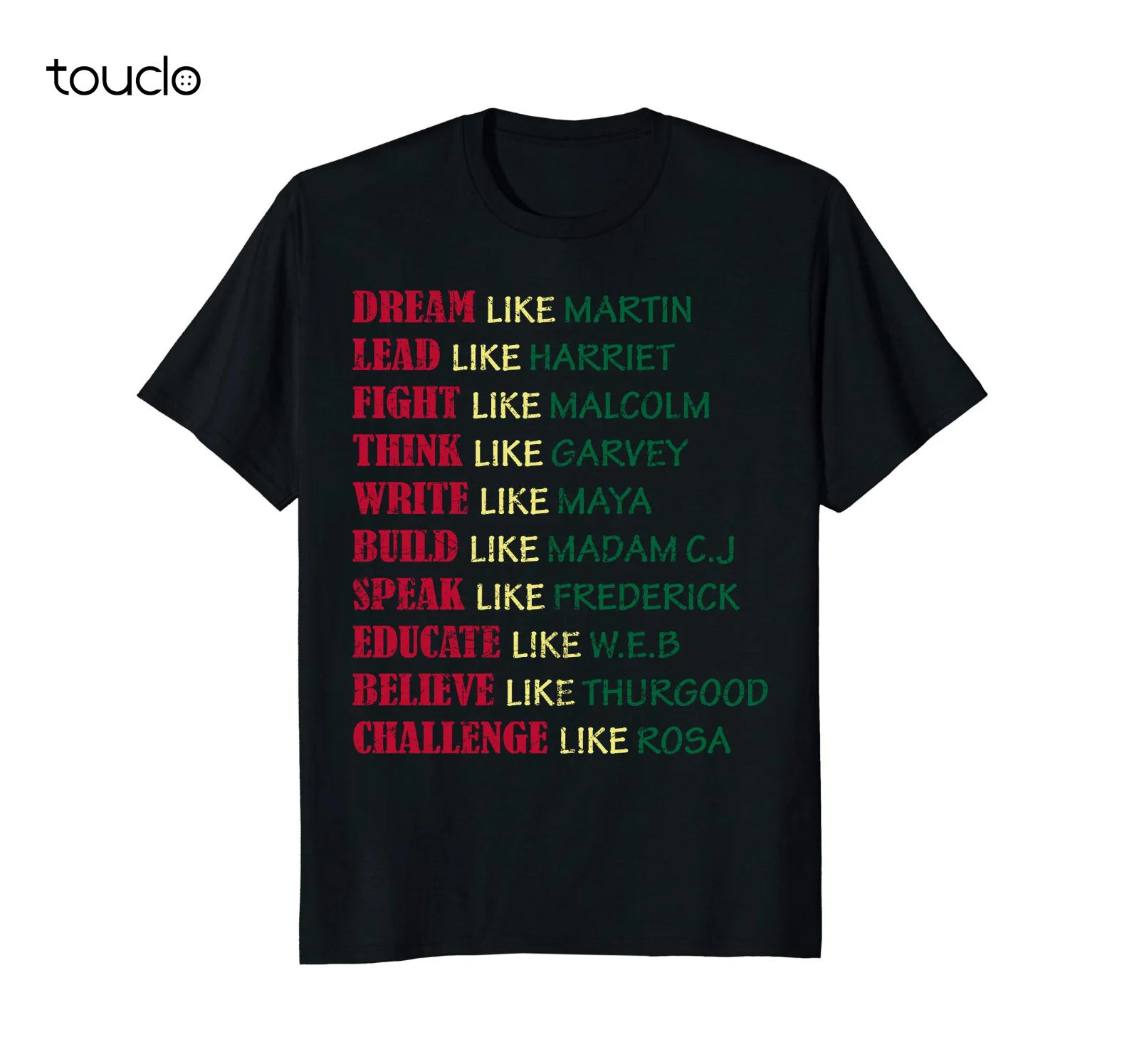 

Black history month t shirt for women