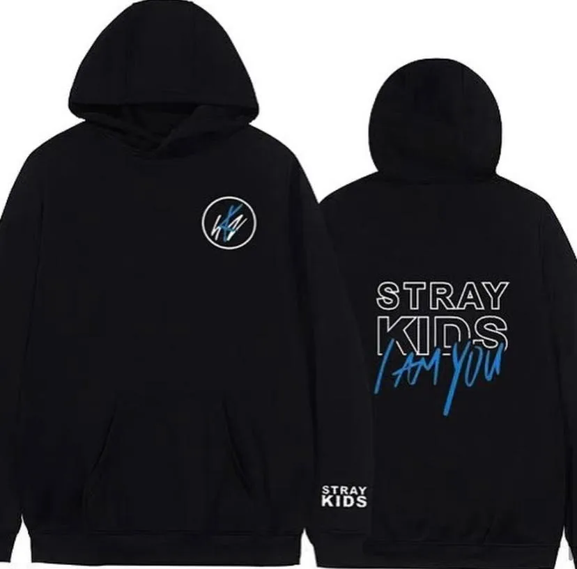 

K-Pop Stray Kids I Am You Unisex Hoodie 2021 Design Spring KPop Army Casual Streetwear Sweat Punk Girls Clothing Tops Korean