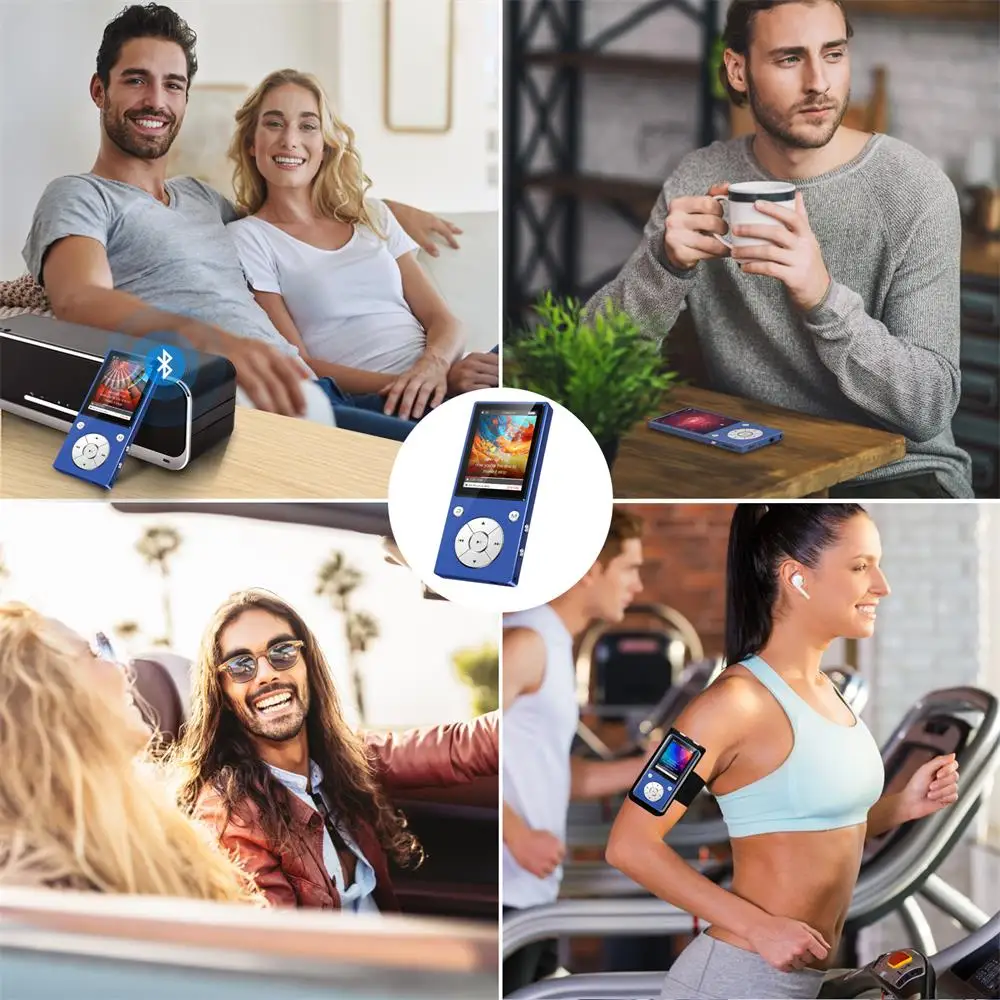 Bluetooth MP3-плеер zuiru8гб/32Гб 5 0-дюймовый цветной экран музыкальные Bluetooth-плееры с