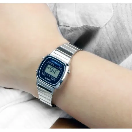 Casio Часы женские LA670WEA-2EF из нержавеющей стали винтажные | Наручные часы