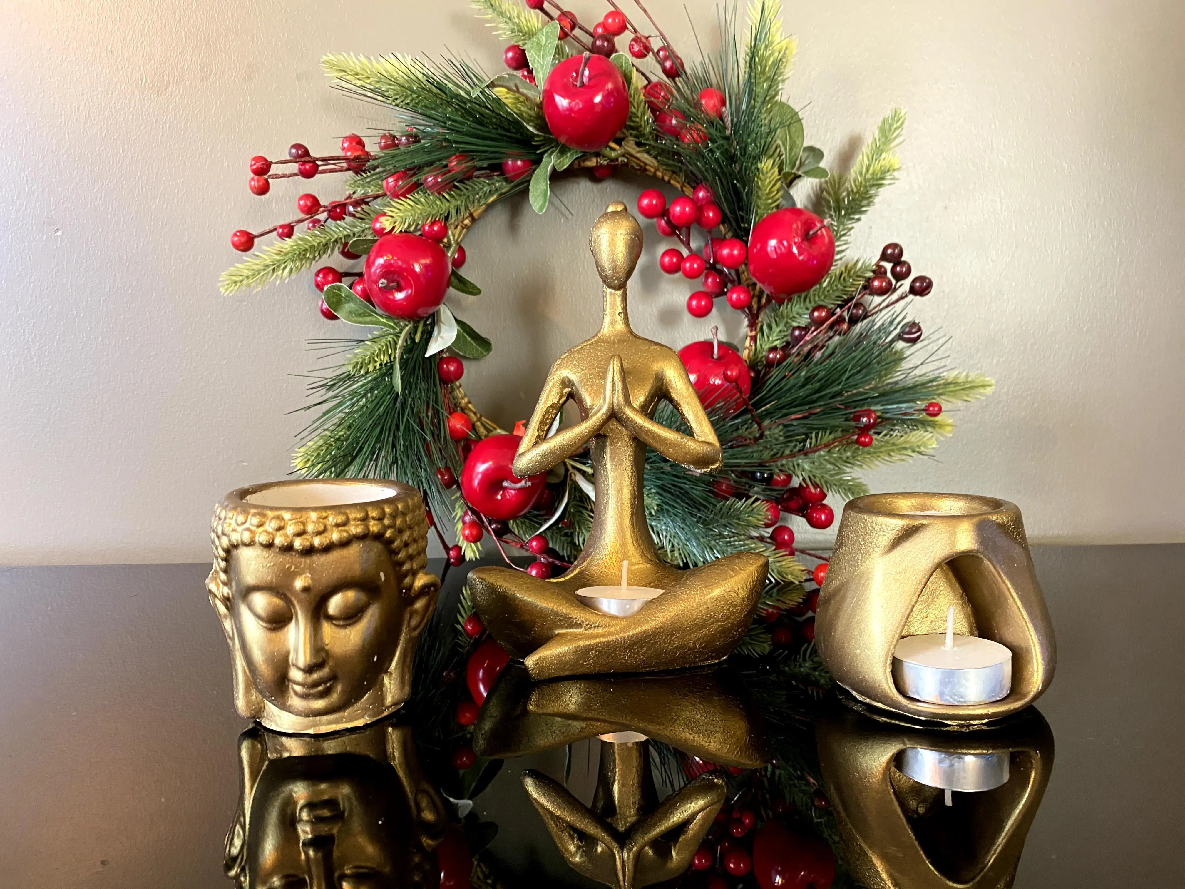 

Talya художественный дизайн, курильница 3'lü Set, Namaste Women, Budha и TAD подставка, выбор цвета.