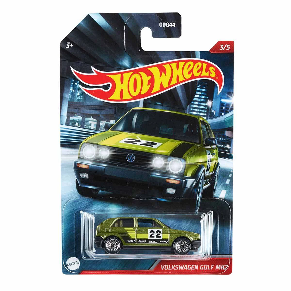

Коллекционный металлический чехол Hot Wheels, классные гоночные автомобили серии GYN19 - Volkswagen Golf Mk2, коллекция дрейф JDM, немецкий автомобиль