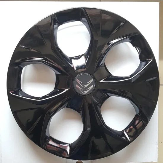 Колпак для автомобильного диска R15 дюймов для Citroen Piano ярко глянцевый черный гибкий пластиковый наконечник 4 шт./набор с эмблемой автомобильной настройки.