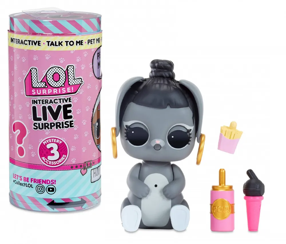 Интерактивная игрушка MGA Entertainment L.O.L. Surprise! Interactive Live Surprise Pet (Оригинал)|Куклы| |