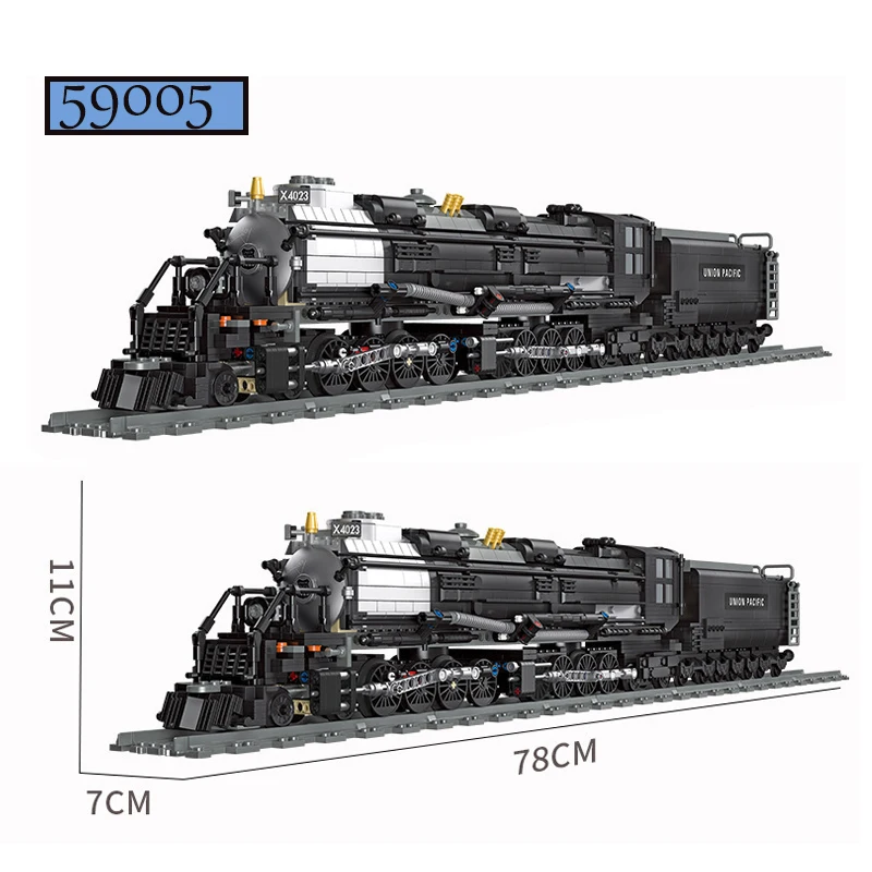 Набор строительных блоков для поездов с техническим пароводом высокоскоростные