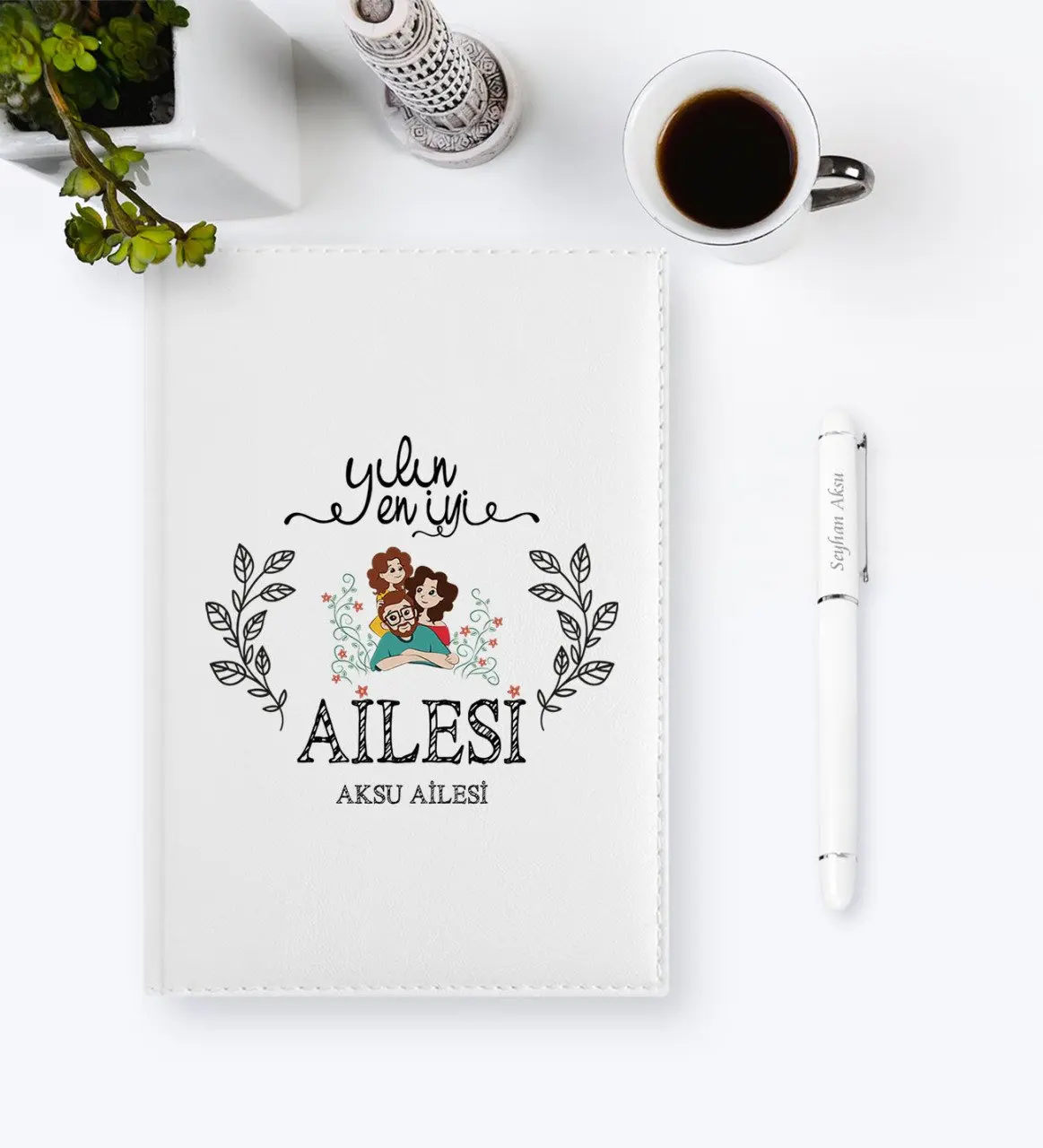 

Personalized The Year 'S Best Family Themed 2020 Organizer Pen Set-1