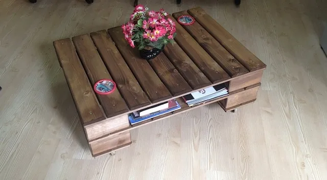 

Wooden Pallet Center Table Solid Center Table