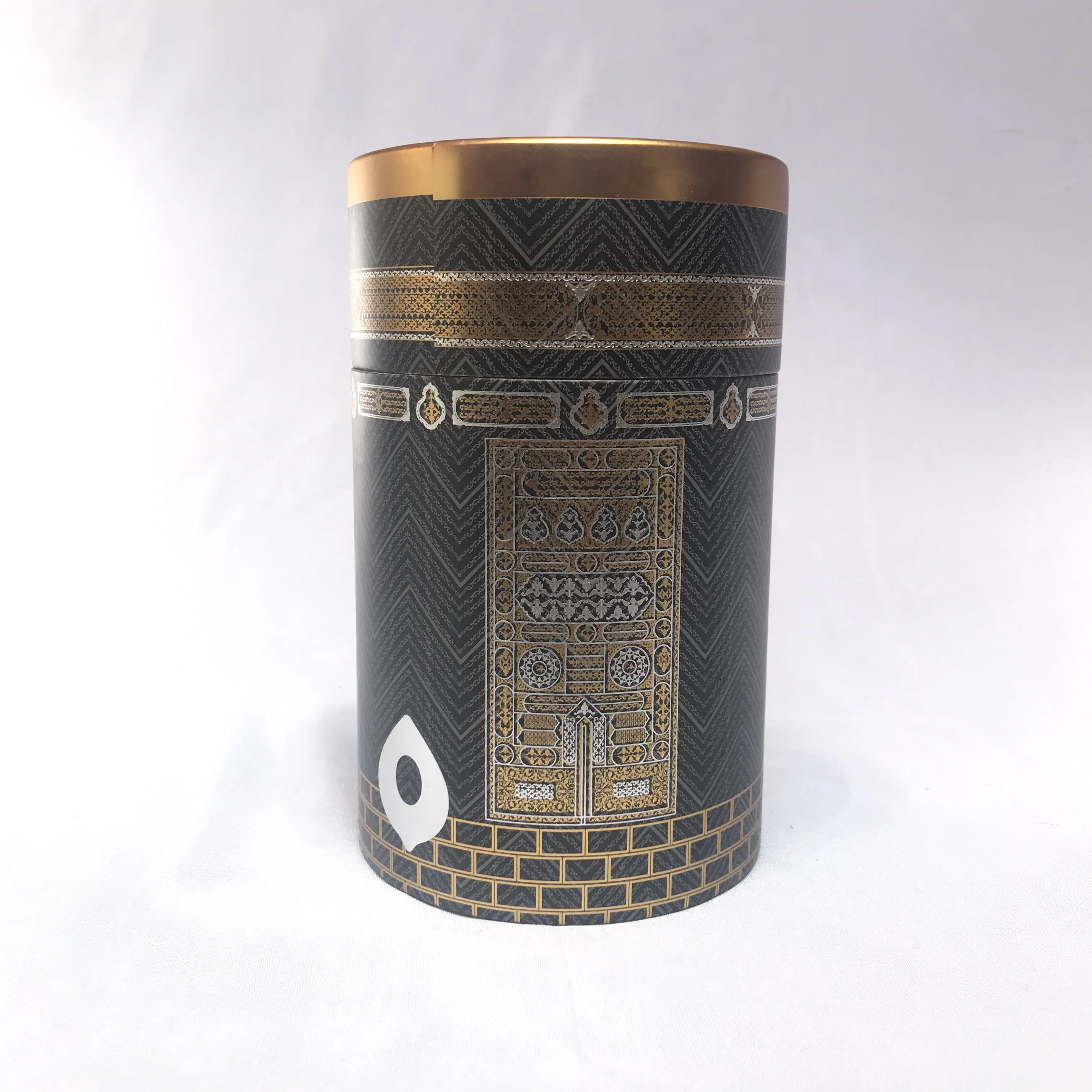 

Kaaba Prayer Mat Box Silk Rosary Cylindrical Muslim Prayer Rug Rosary Gift Ramadan Muslim Sets Tapis De Prire Islam