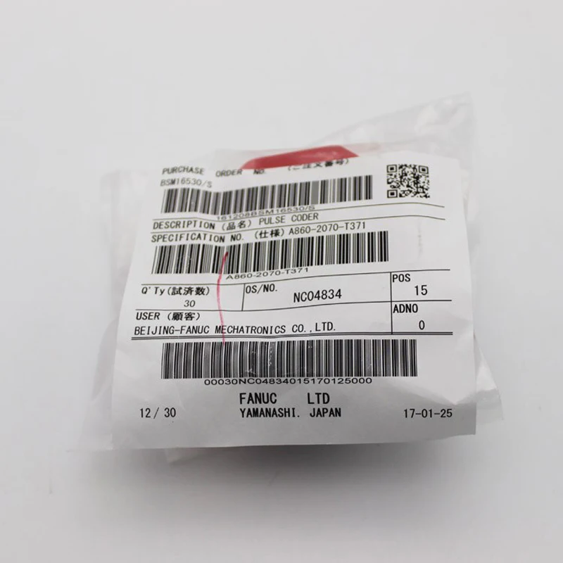90% New A860-2070-T371 used FANUC pulse encoder Обустройство дома