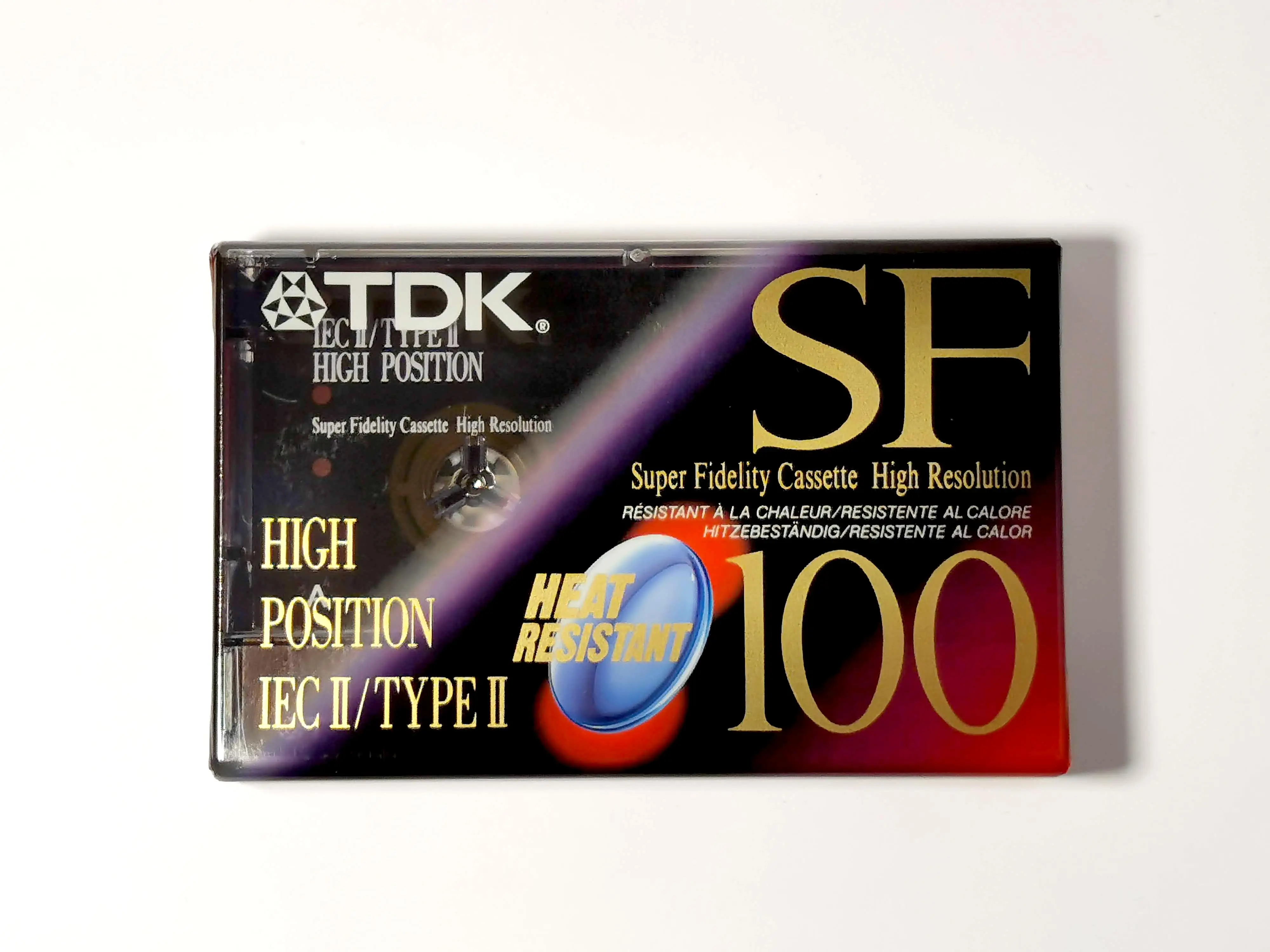 Аудиокассета TDK SF 100 | Электроника