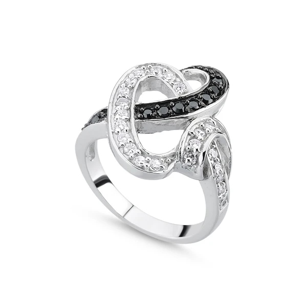 

Silver 925 Sterling Zircon Stone Ring