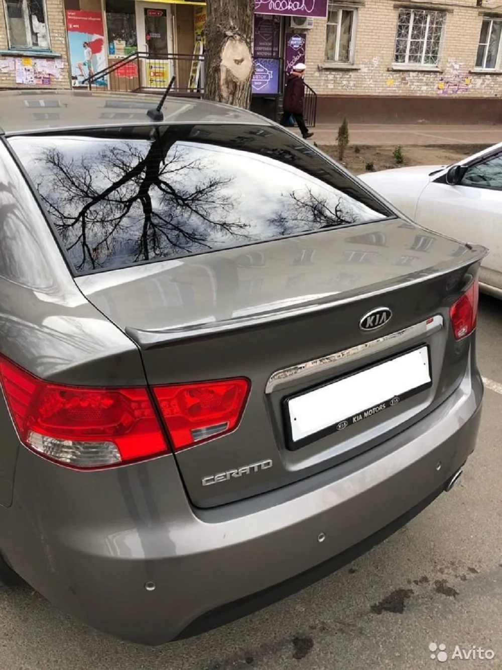 Спойлеры на KIA cerato 2 sedan багажник задний спойлер из АБС-пластика | Автомобили и