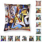 Роскошные наволочки с Пабло Пикассо для женщин из Алжира, бархатные наволочки для дивана, наволочки для украшения дома