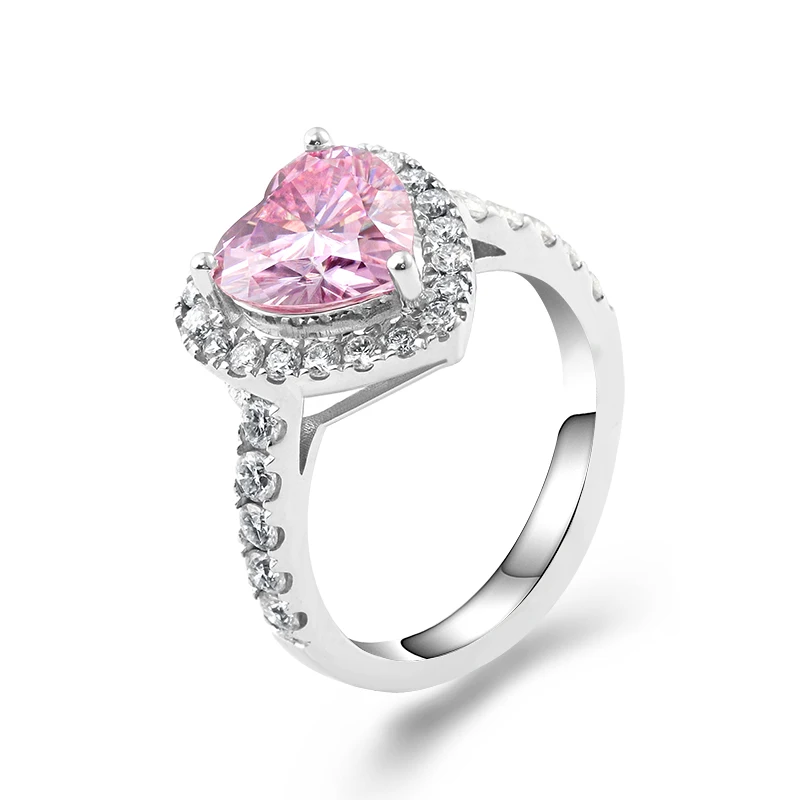 По индивидуальному заказу подарок на день Святого Валентина 925 кольцо из