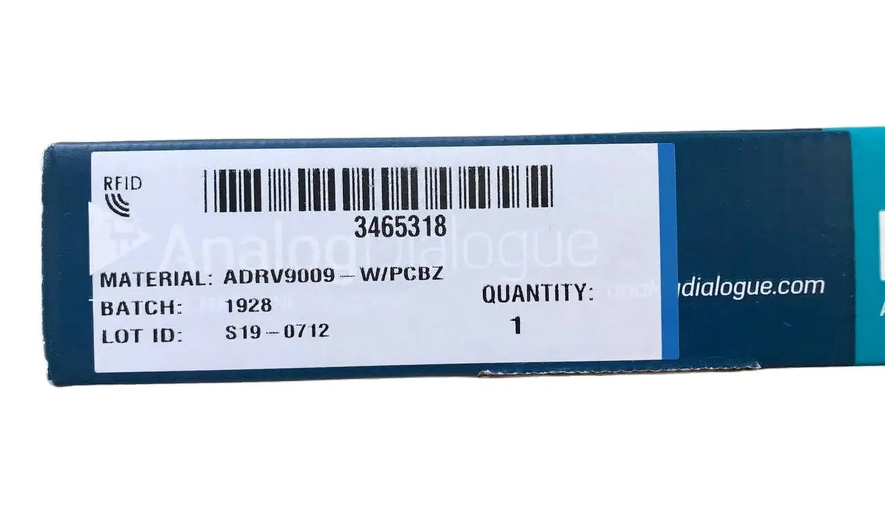 Фото ADRV9009-W/PCBZ Радиочастотные средства разработки Dual RF Rx/Tx/ORx Evaluation board Analog Devices №3