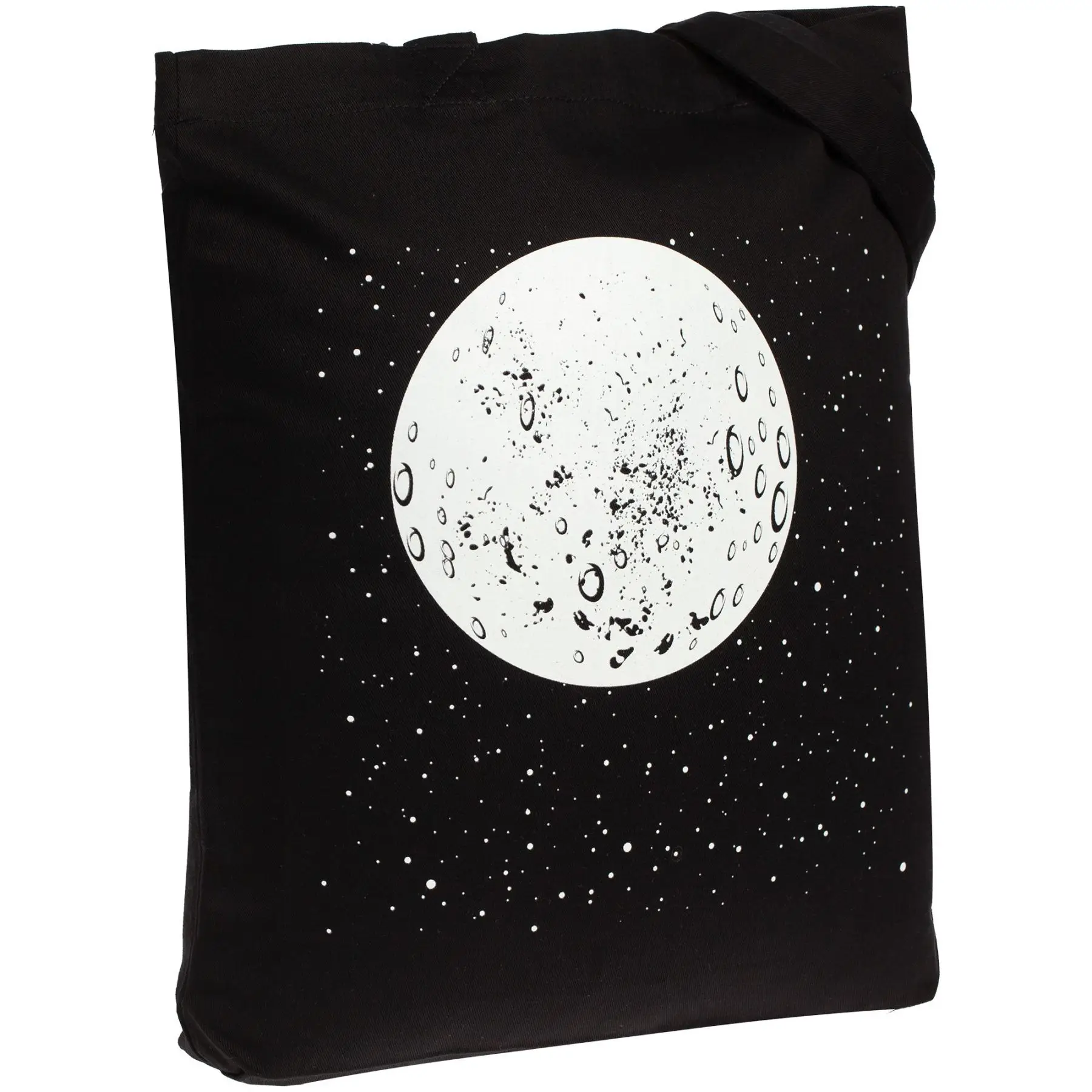 Canvas bag &quotwhat ever under the moon's with luminous print | Багаж и сумки