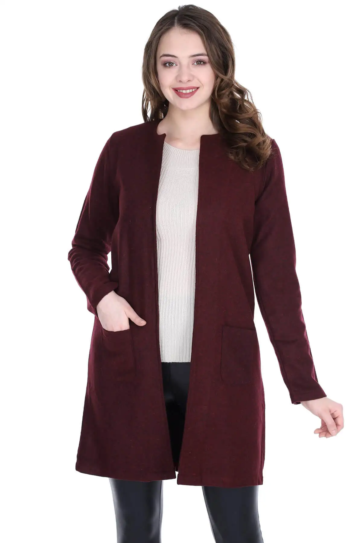 

2021 Women Coat Parka Woven Jacket Stylish Clothing Khaki Maroon Tan Grey Color New Collection Casual Wear Autumn Winter