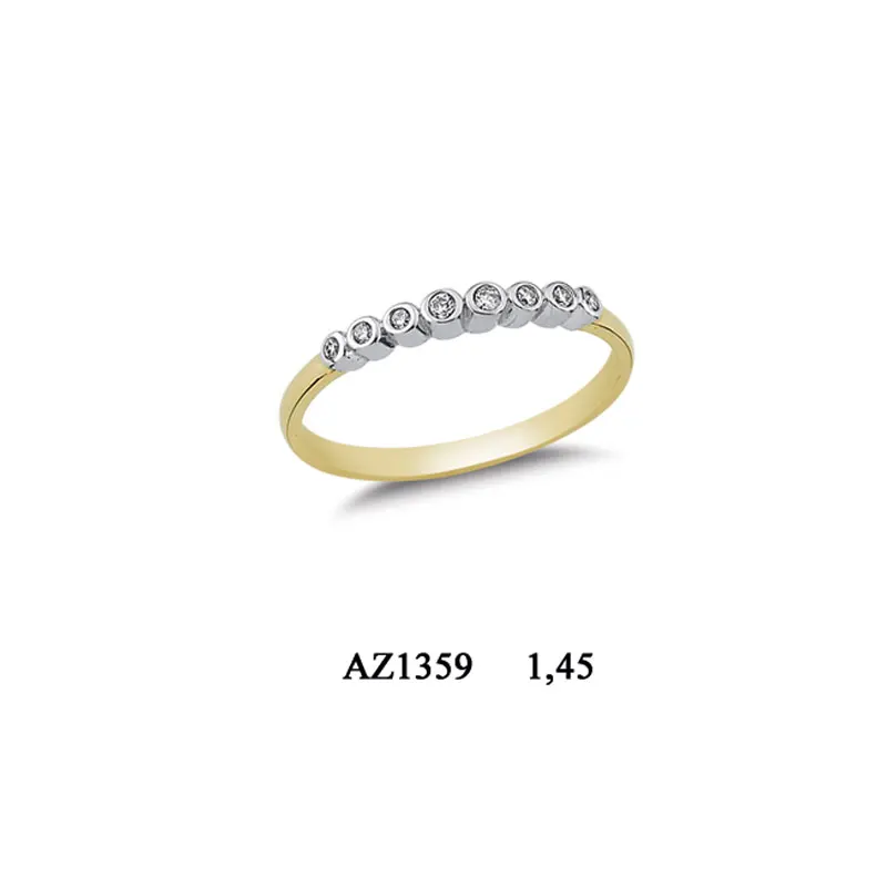 

14K Solid Gold Engagement Ring for Women
