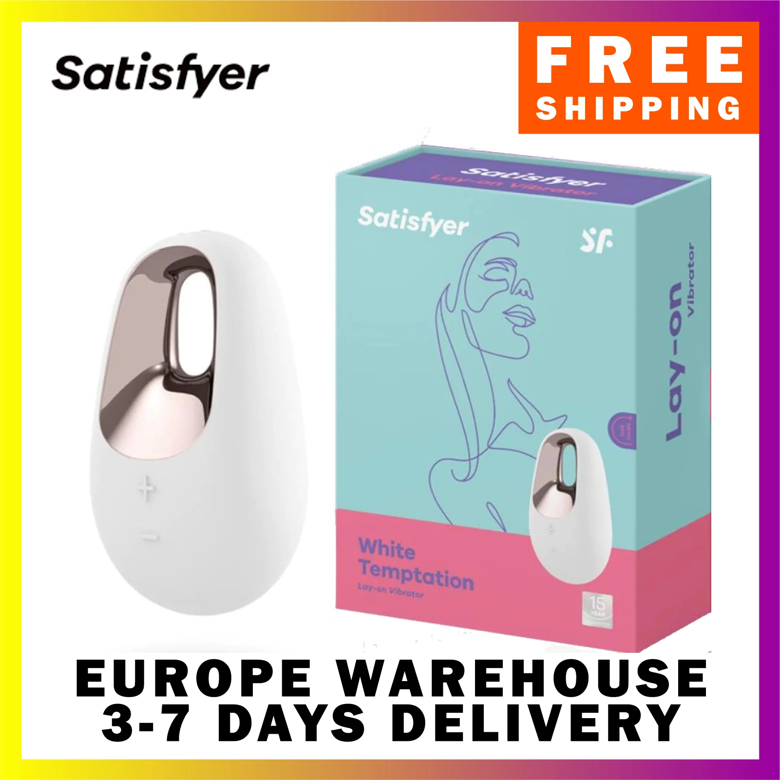 Satisfyer Layons-Белый Искушение маленькая палочка вибратор клиторальный стимулятор