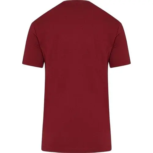 Hatemoğlu Bike Collar Basic 3'lü Cotton T-Shirt Summer Male Short-Sleeve Casual | Мужская одежда