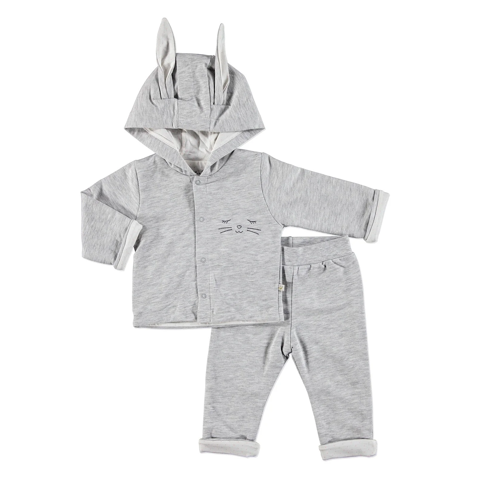Ebebek For My Baby Худи кролик толстовка с брюками 2 шт |