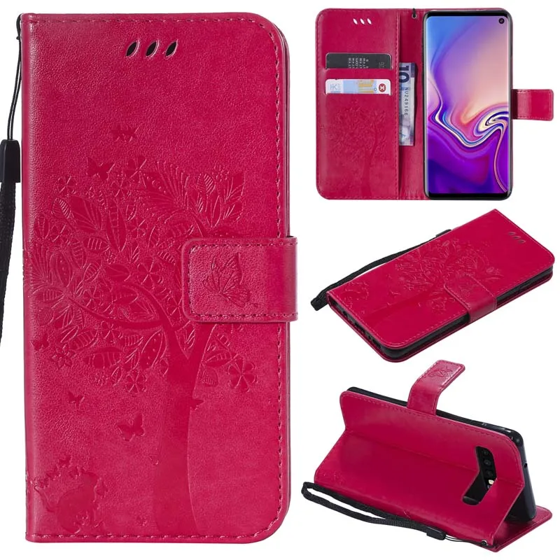 Кожаный флип-чехол-бумажник для samsung Galaxy J2 Pro J4 Core J6 Plus Prime SM-J260F S8 S9 S10 S10E Note 10, чехол для телефона