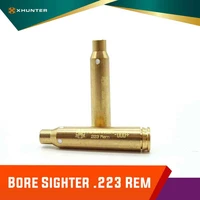 xhunter brass bore sighter 223 rem hunting cartridge red dot laser sight boresighter for rifle shooting