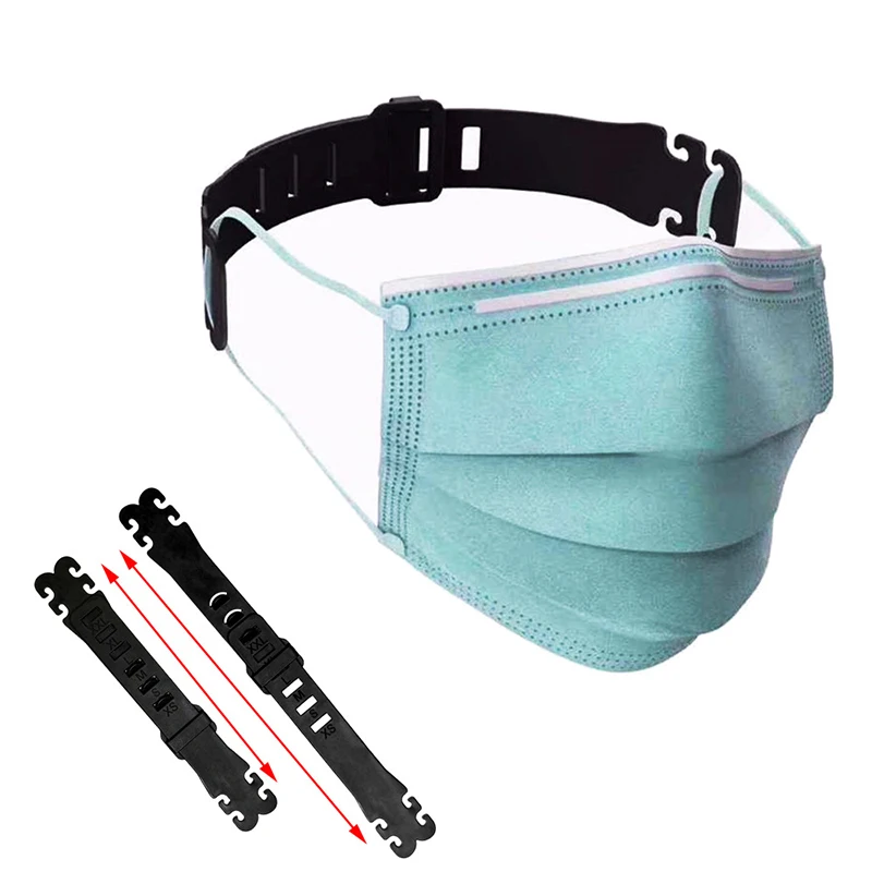 

4pcs Adjustable Mask Extension Belt Bandage Mask Hook Anti-Slip Ear Rope Salvaorejas Mascarillas Mask Holder Protection Masks
