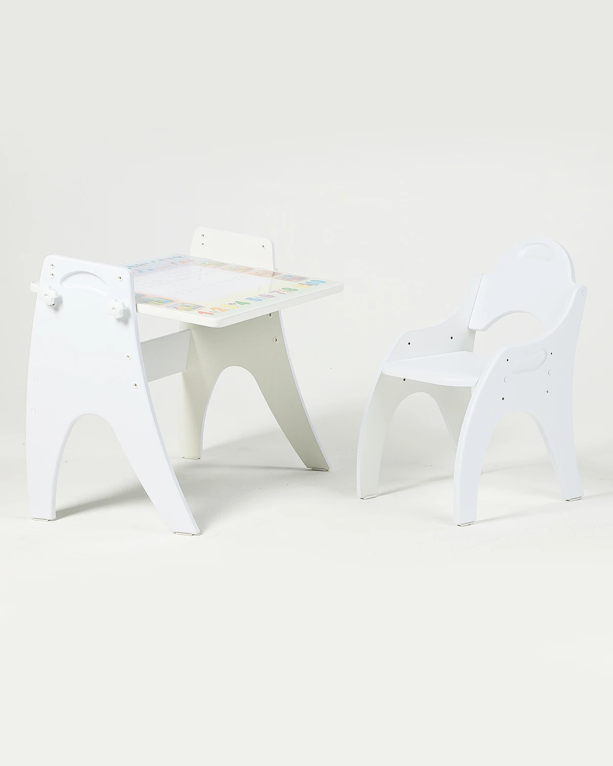 Набор стол стул детский ТРАНСФОРМЕР магнитный Тех Кидс Буквы-Цифры | Мебель