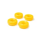 Втулки зад. амортизатора верх. ВАЗ-2110-12 4шт. полиуретан ЖЕЛТЫЕ COMFORT