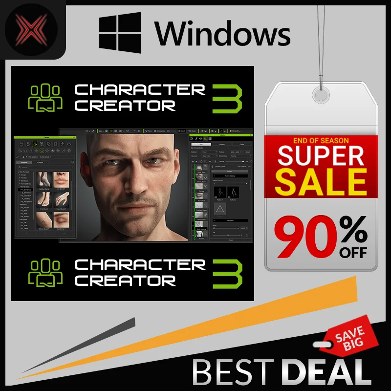 

Reallusion Character Creator 3 license for life