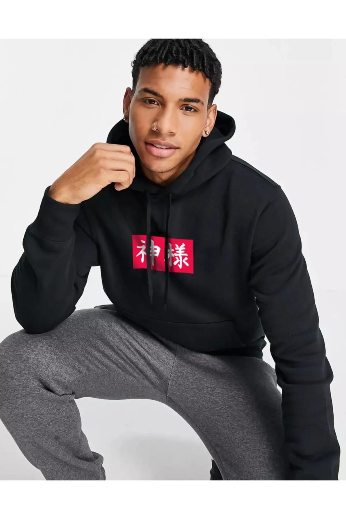 Мужская и Женская толстовка в стиле оверсайз |