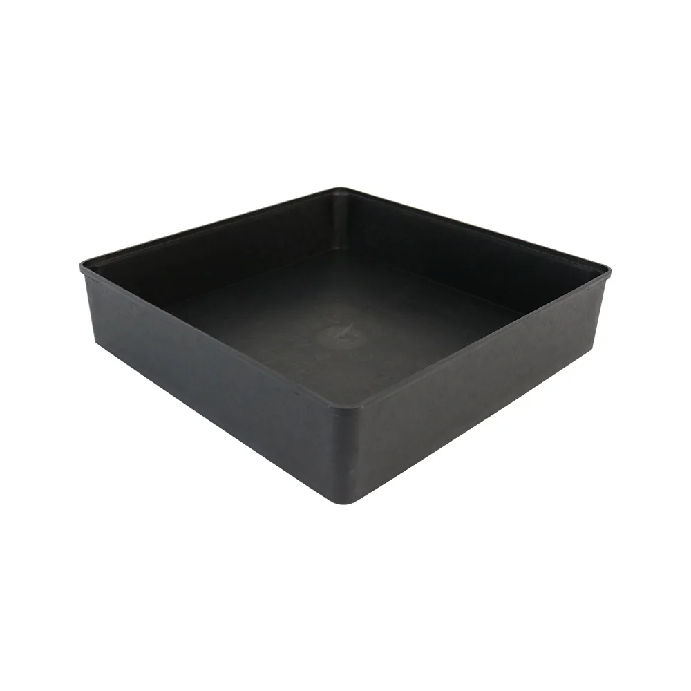 

Q-TR36 360X360X85mm Wholesale Square Black Antistatic ESD Conveyor Tray