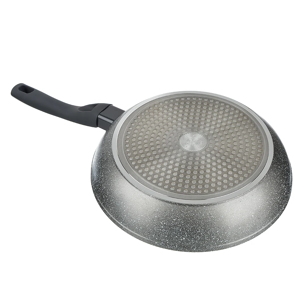 SATOSHI СТЕНВИЛЬ СКОВОРОДА ЛИТАЯ D. 26СМ АНТИПРИГАРНОЕ ПОКРЫТИЕ МРАМОР ИНДУКЦИЯ |