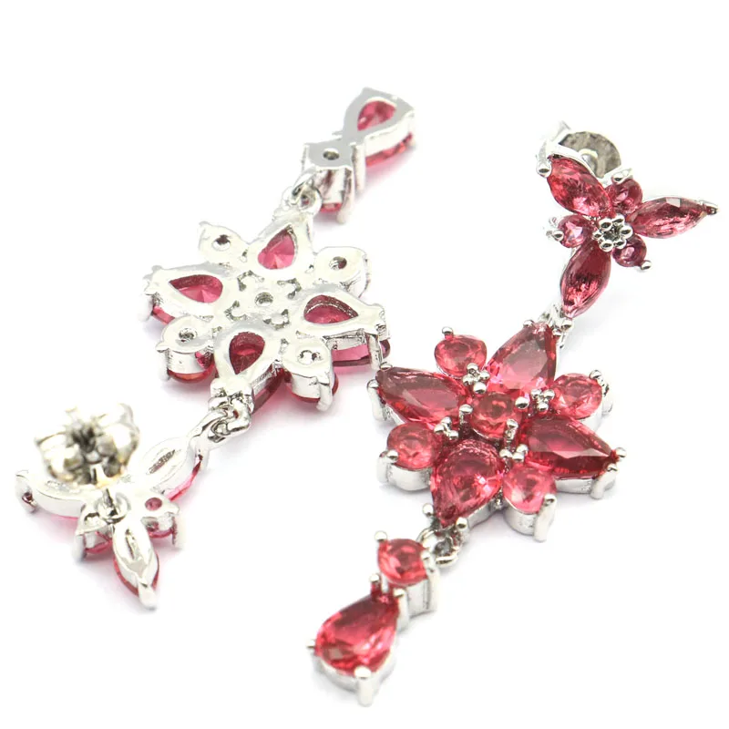 Серьги из серебра 6 8 пробы 39 х15 мм 925 г