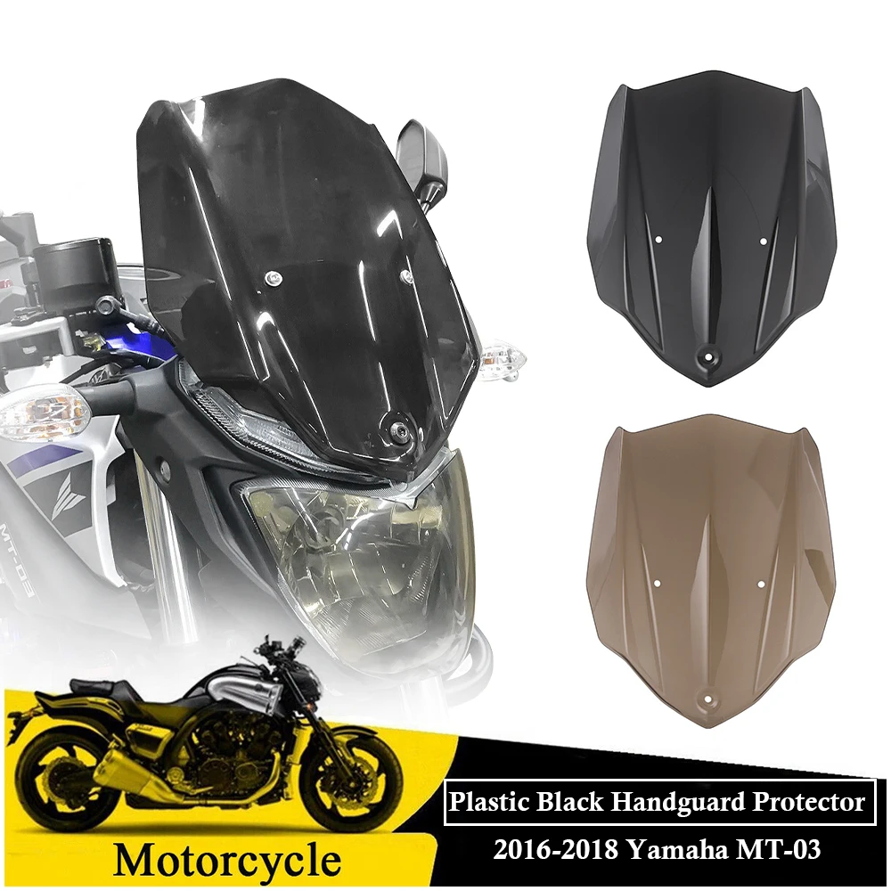 Лобовое стекло для Yamaha MT03 FZ03 ветер Экран MT FZ 03 Fly ветровым щитком 2018 2017 2016 мотор