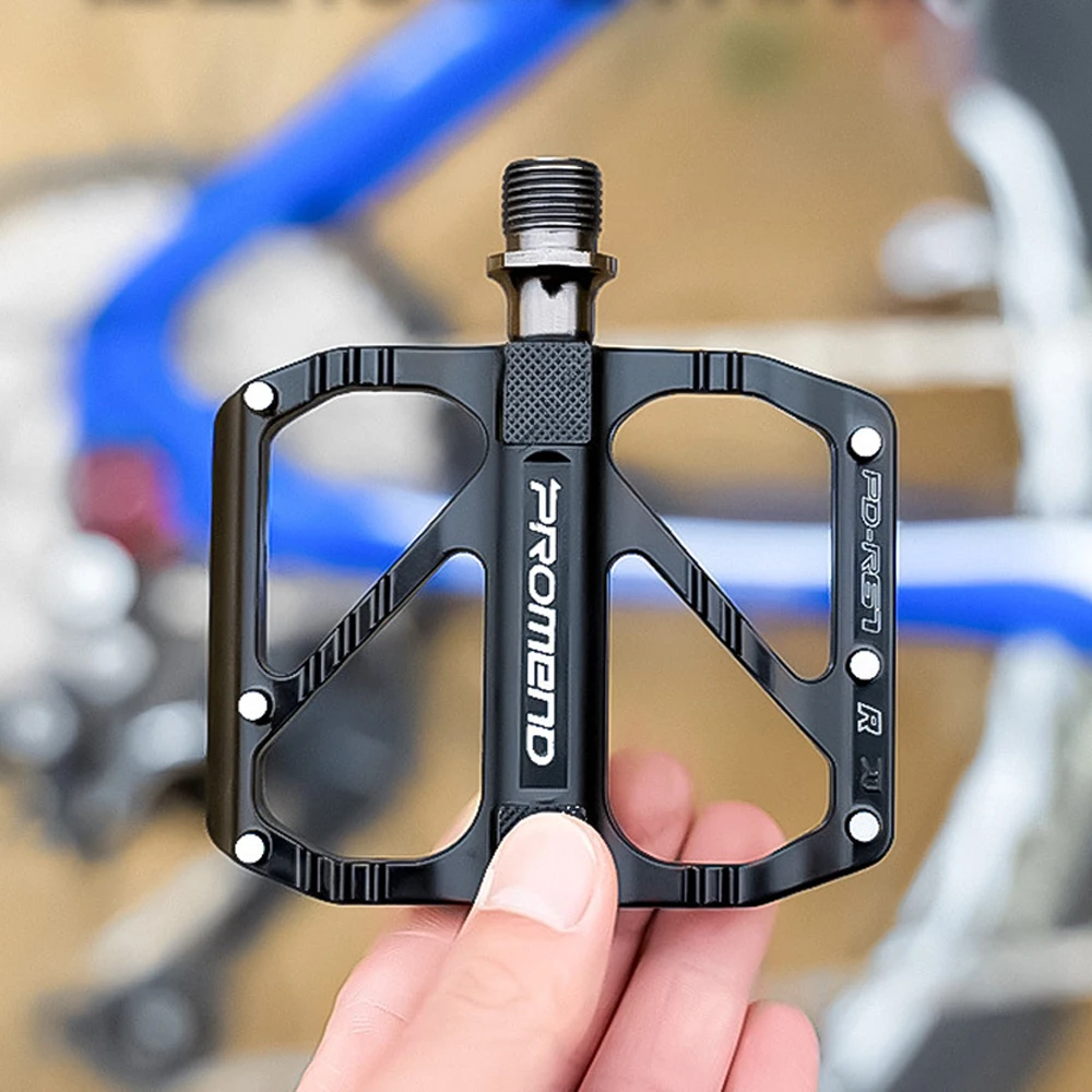 PROMEND Ultralight 3 Bearings Pedal Bicycle Bike Pedal Anti-slip Footboard Bearing Quick Release Aluminum Alloy Bike Accessories
