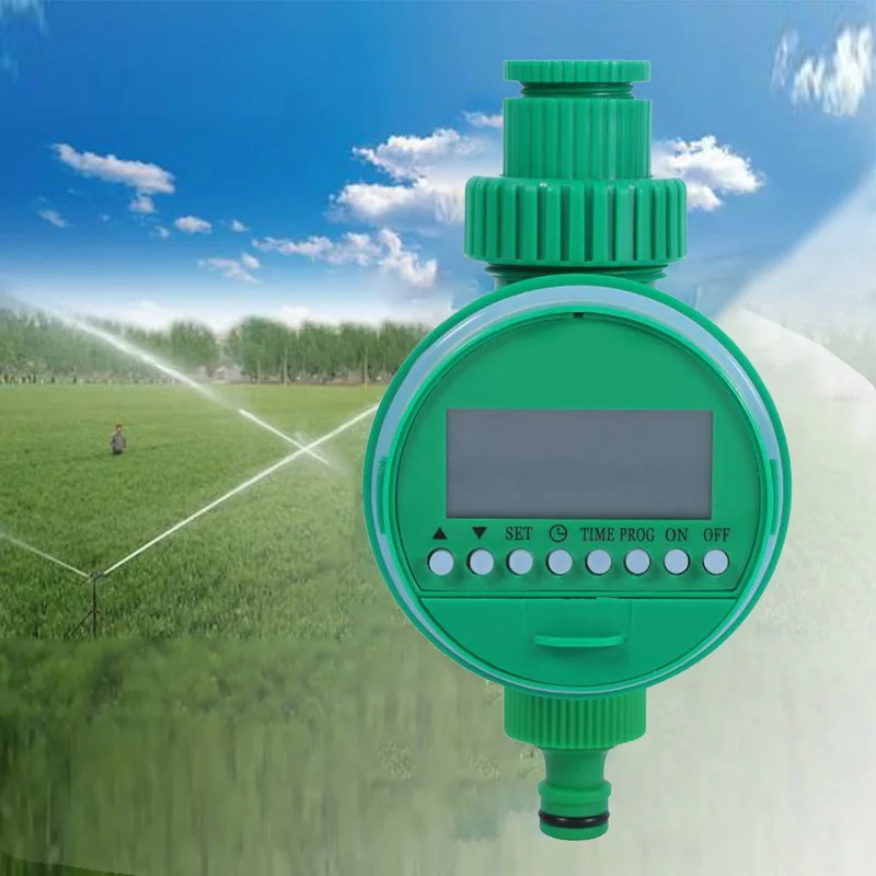 

Water Timer Garden Automatic Irrigation Watering Timer Hose Faucet Timer LCD Display 1Pcs Without bottom connector
